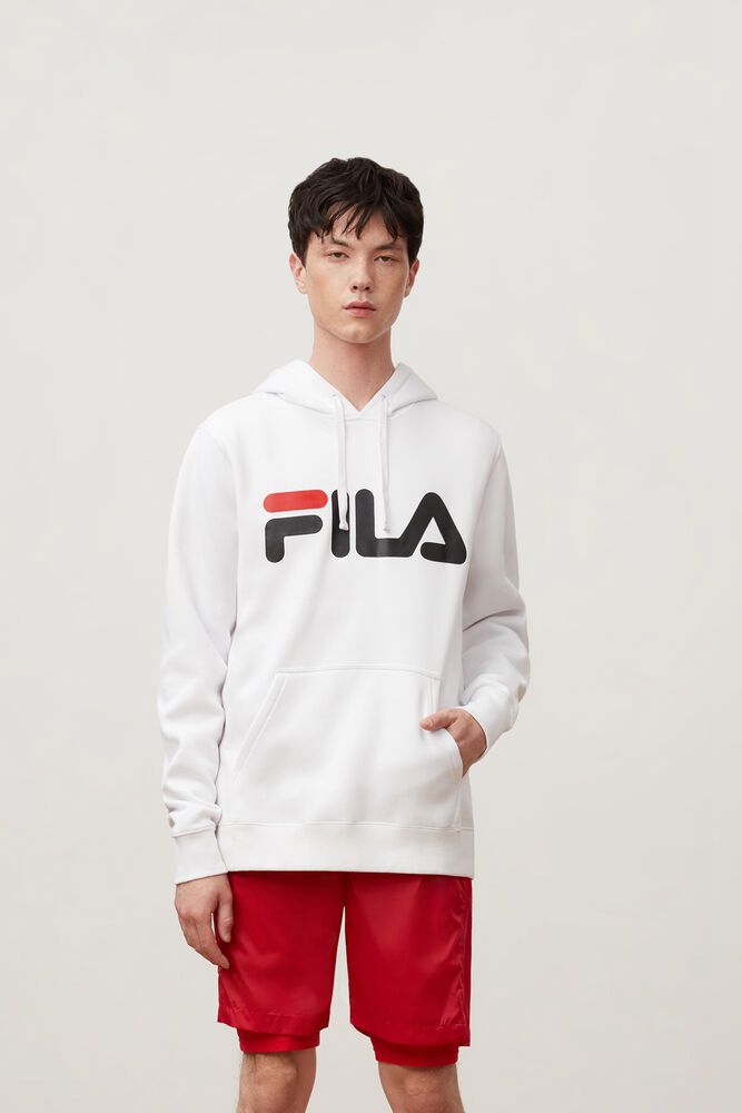 Fila Hoodie Mens White - Flori - Philippines 2986051-LF